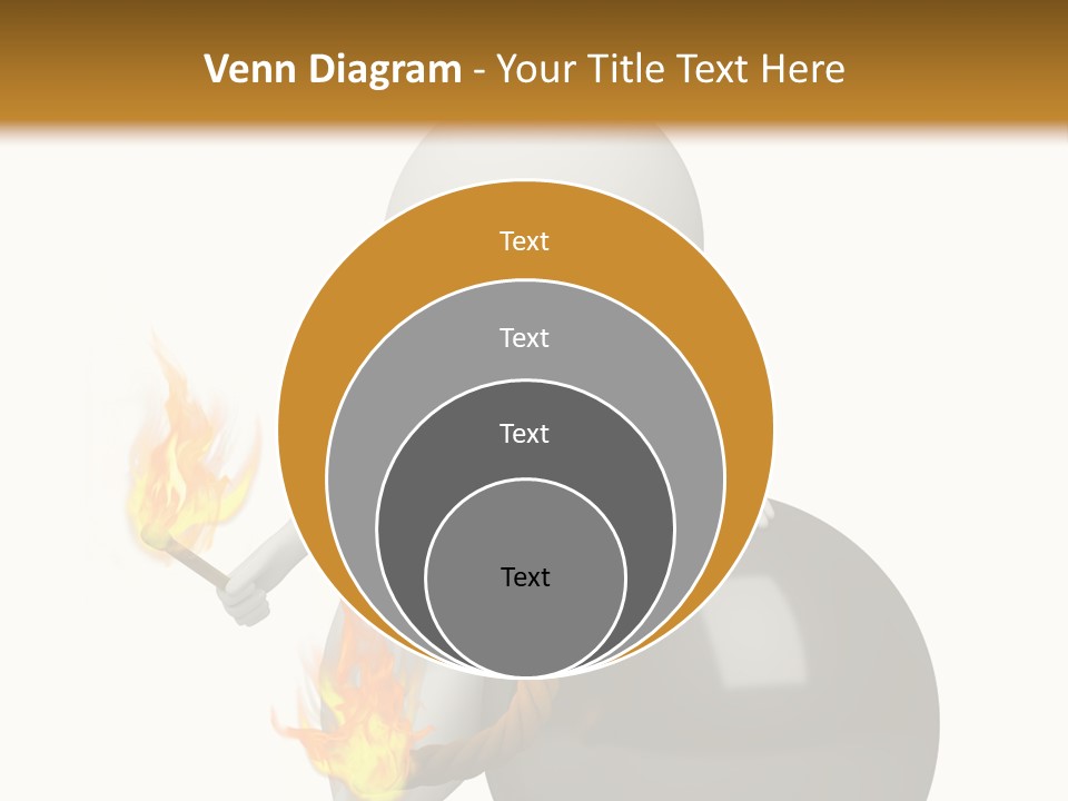 Character Businessman Different PowerPoint Template