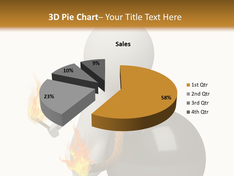 Character Businessman Different PowerPoint Template