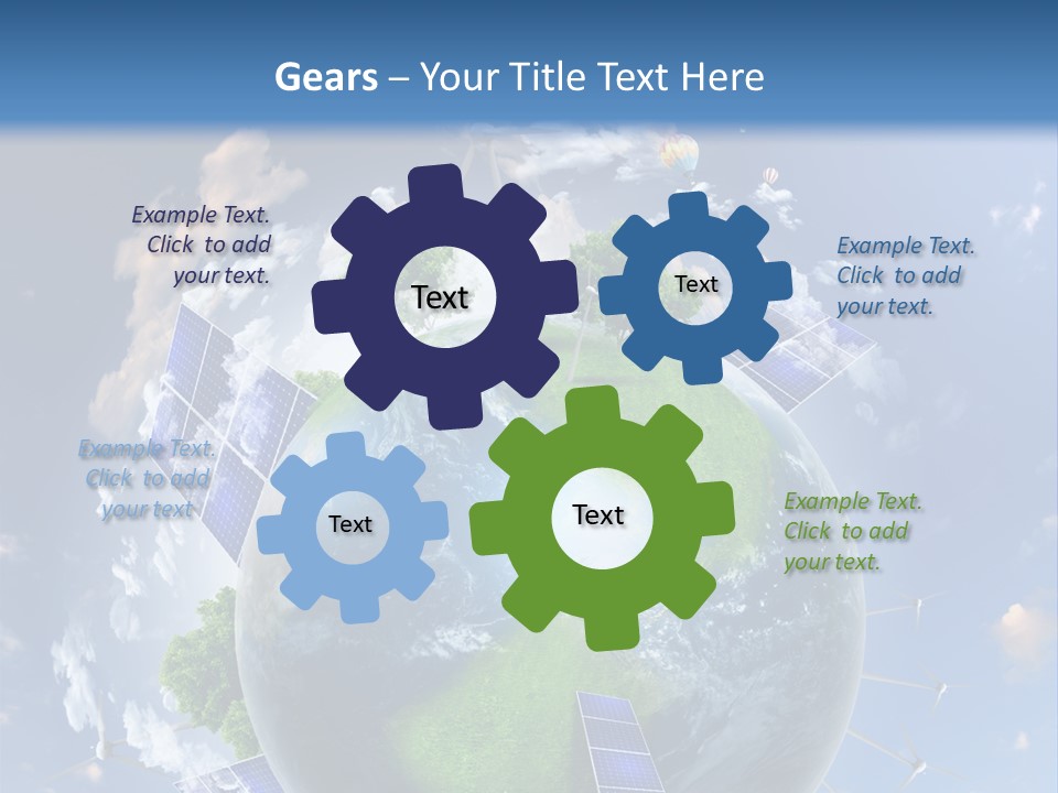 Industry Electricity Science PowerPoint Template
