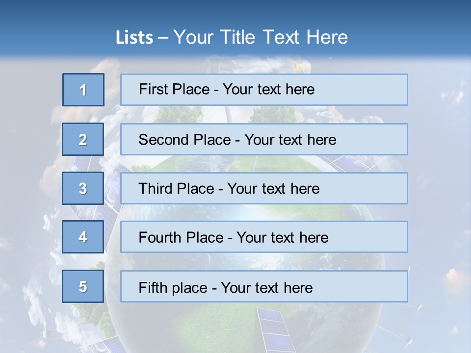 Industry Electricity Science PowerPoint Template