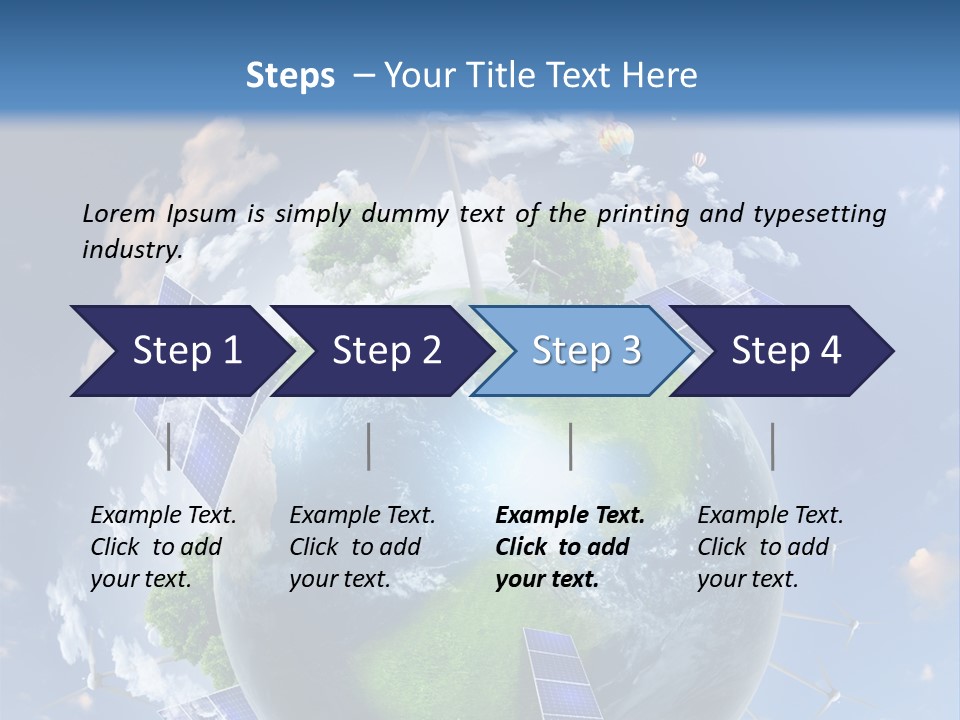 Industry Electricity Science PowerPoint Template