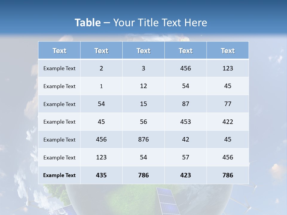 Industry Electricity Science PowerPoint Template