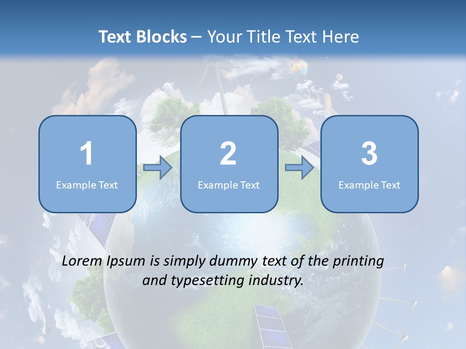 Industry Electricity Science PowerPoint Template