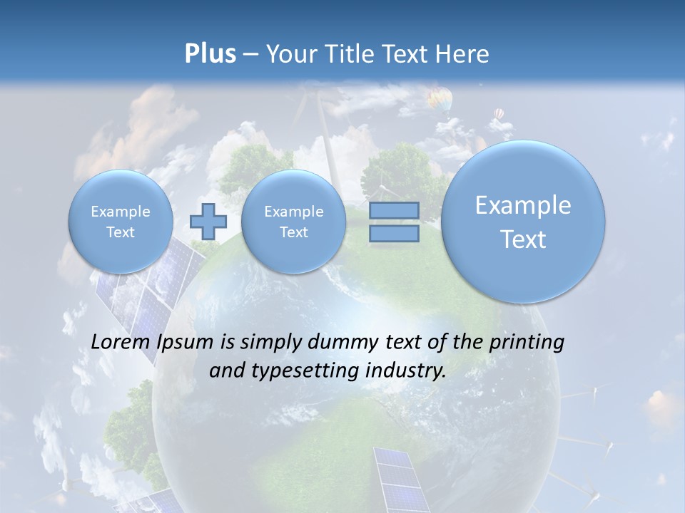 Industry Electricity Science PowerPoint Template