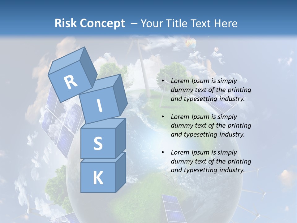 Industry Electricity Science PowerPoint Template