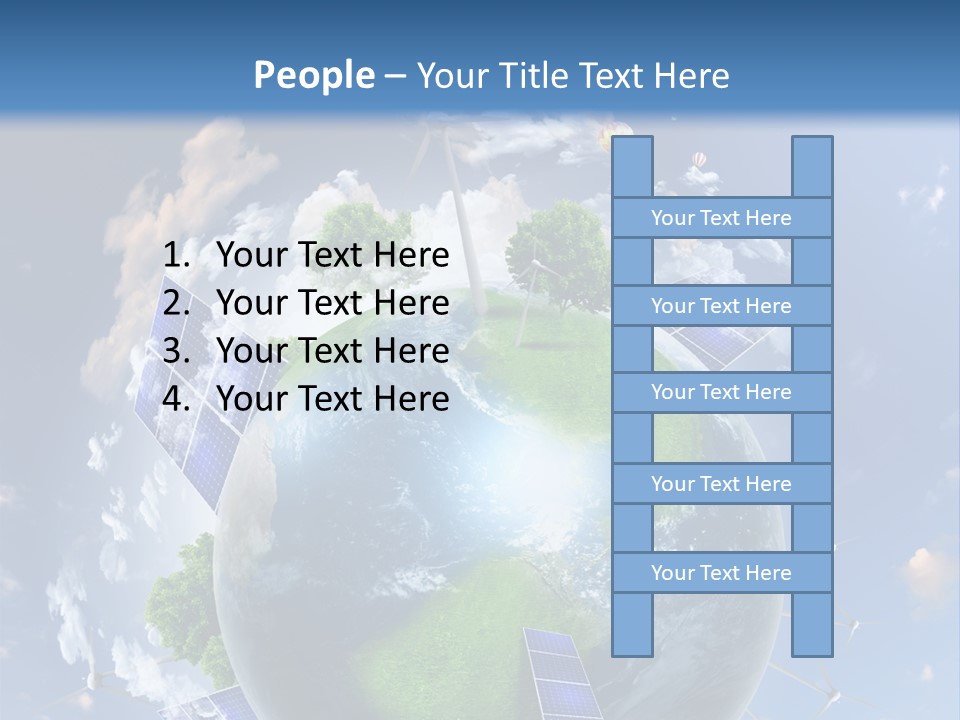Industry Electricity Science PowerPoint Template
