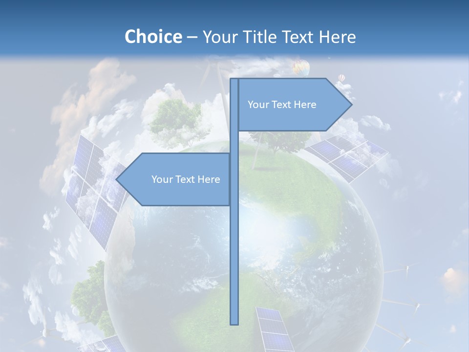Industry Electricity Science PowerPoint Template