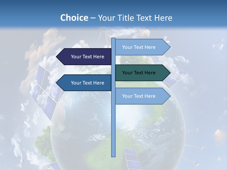 Industry Electricity Science PowerPoint Template