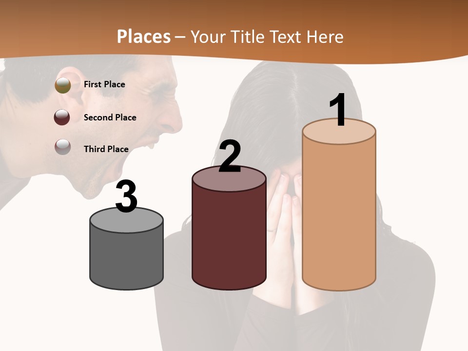 Grief Aggression Screaming PowerPoint Template