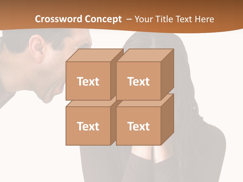 Grief Aggression Screaming PowerPoint Template