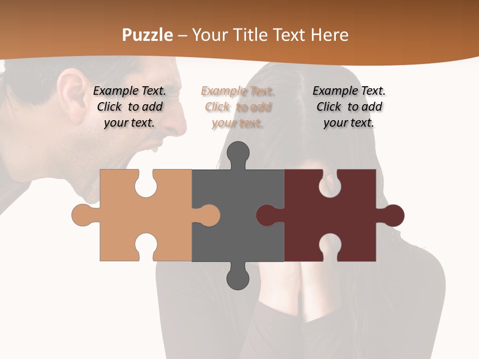 Grief Aggression Screaming PowerPoint Template