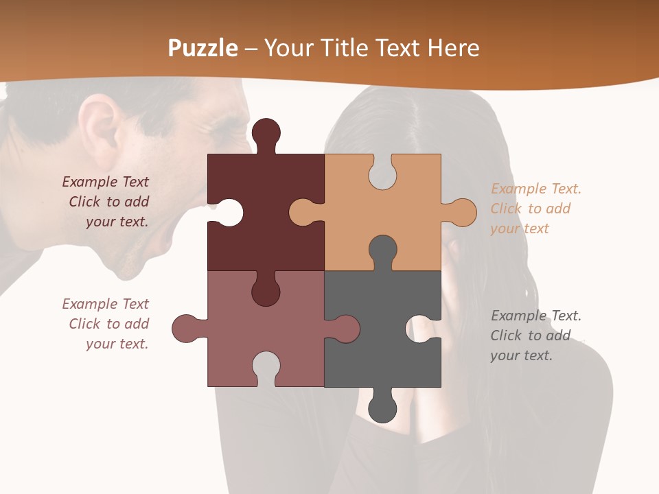 Grief Aggression Screaming PowerPoint Template