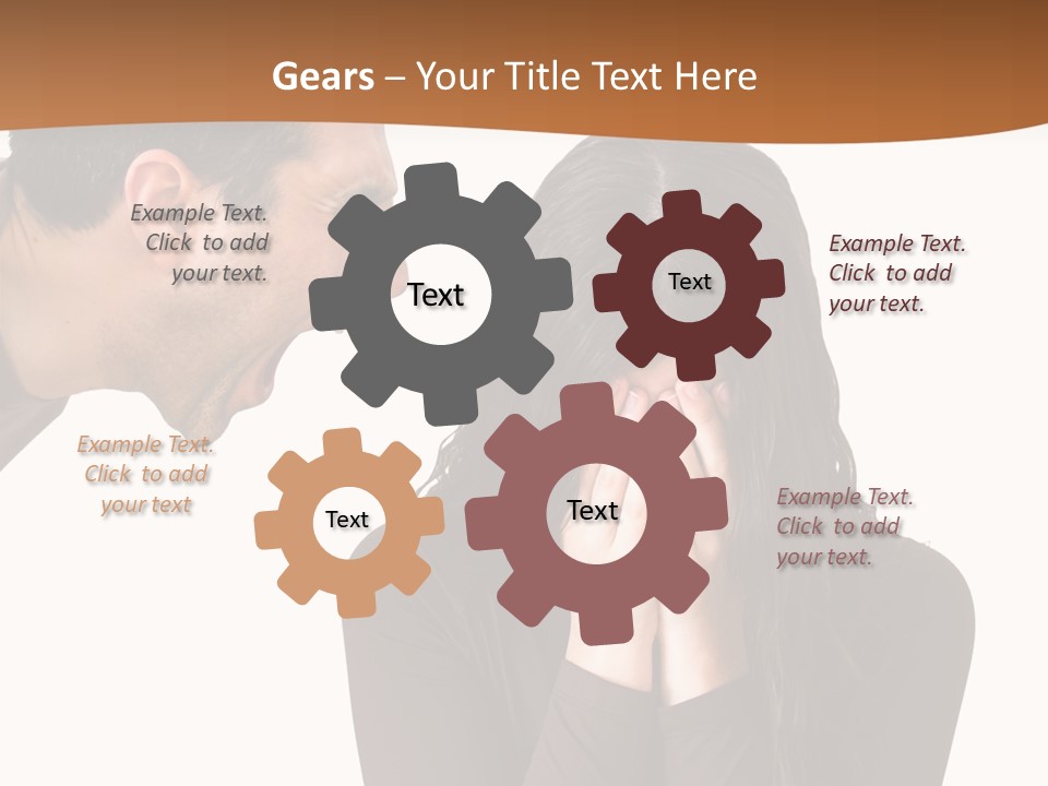 Grief Aggression Screaming PowerPoint Template