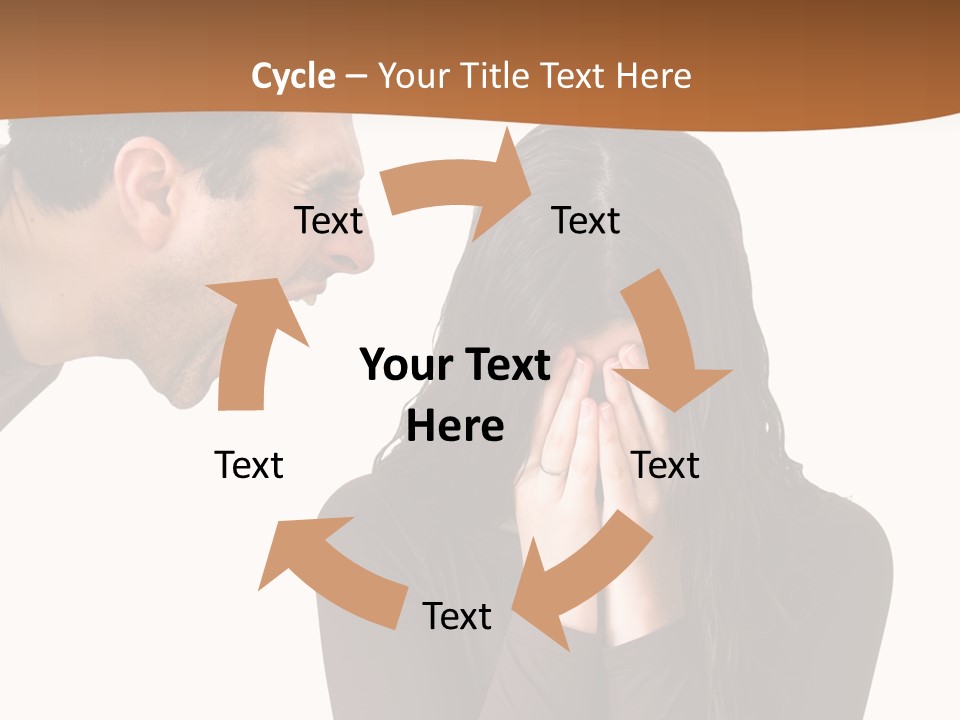 Grief Aggression Screaming PowerPoint Template