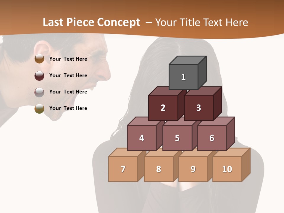 Grief Aggression Screaming PowerPoint Template