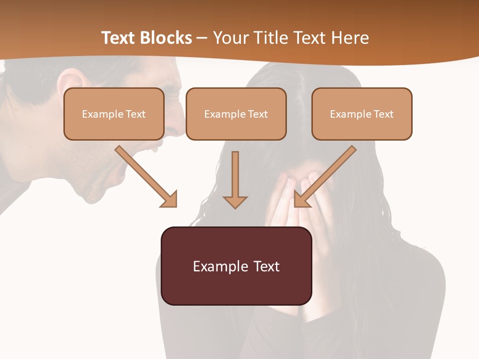Grief Aggression Screaming PowerPoint Template