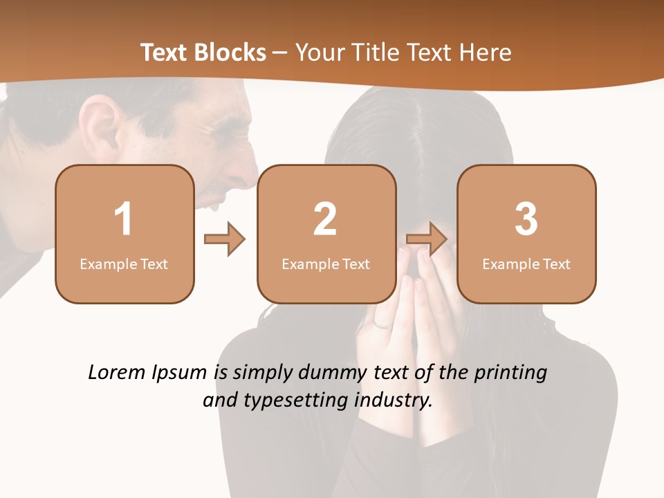 Grief Aggression Screaming PowerPoint Template