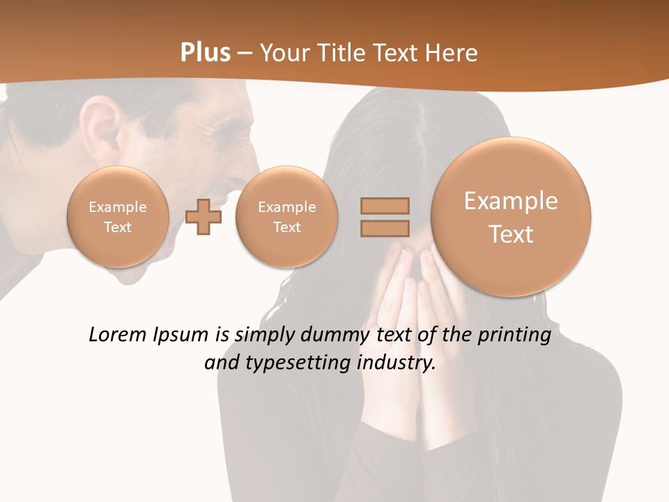 Grief Aggression Screaming PowerPoint Template