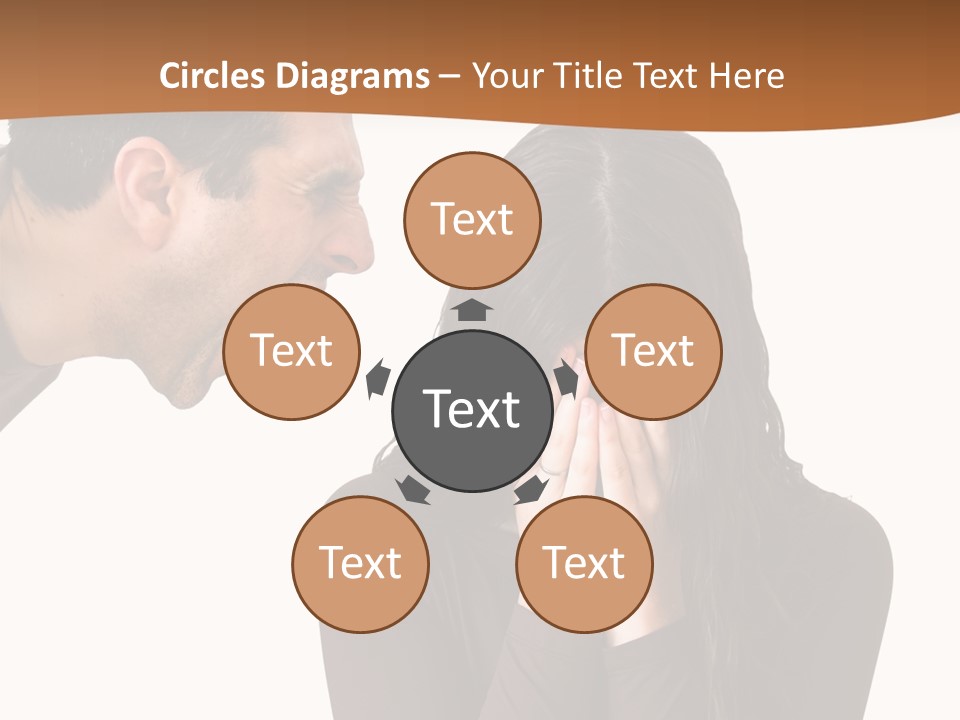 Grief Aggression Screaming PowerPoint Template