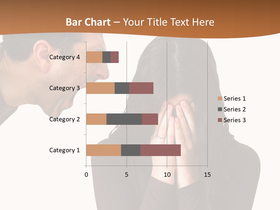 Grief Aggression Screaming PowerPoint Template
