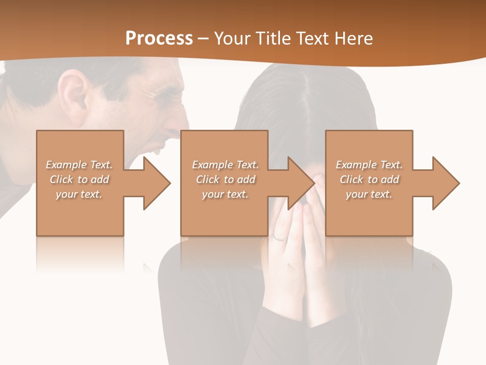 Grief Aggression Screaming PowerPoint Template