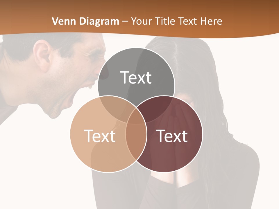 Grief Aggression Screaming PowerPoint Template