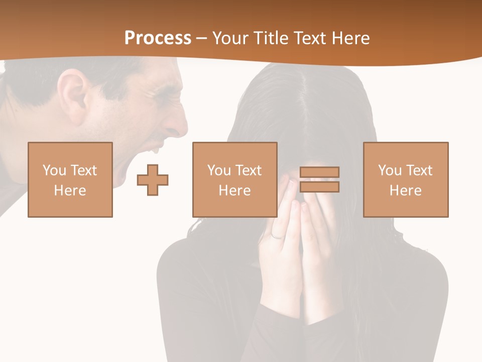 Grief Aggression Screaming PowerPoint Template