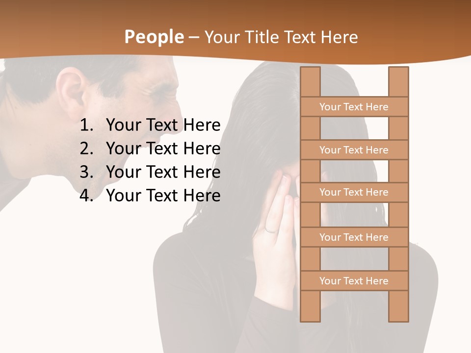 Grief Aggression Screaming PowerPoint Template