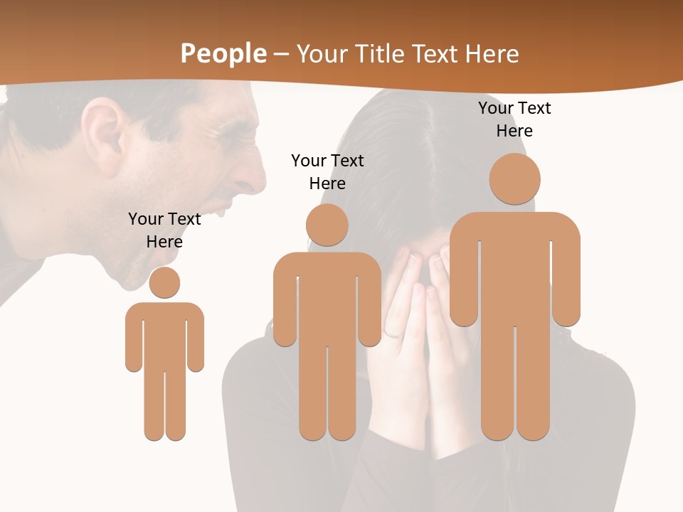 Grief Aggression Screaming PowerPoint Template