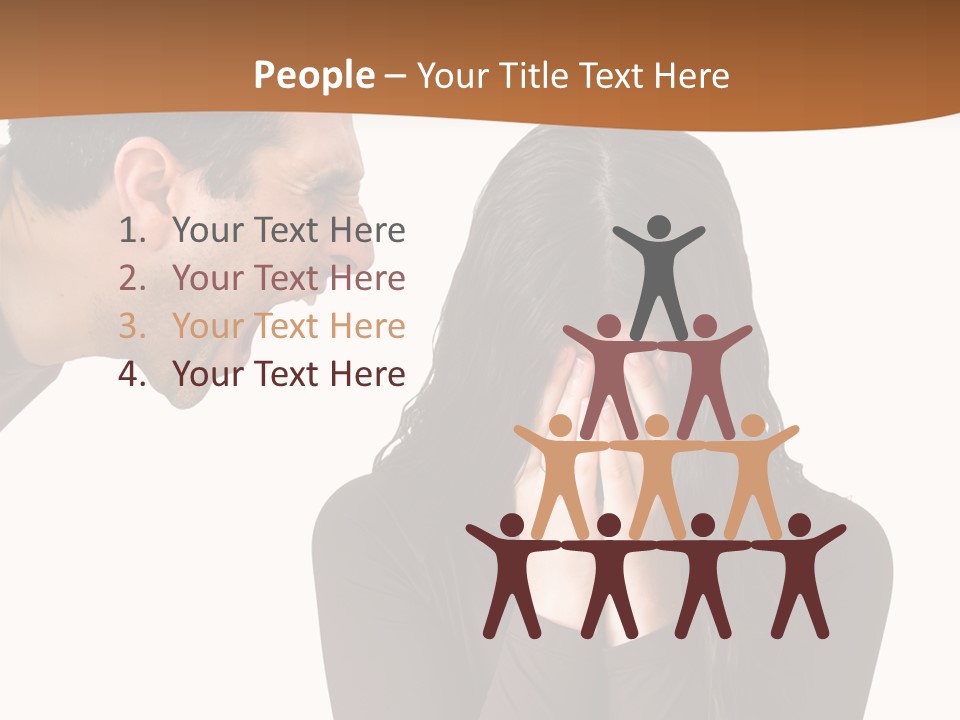 Grief Aggression Screaming PowerPoint Template