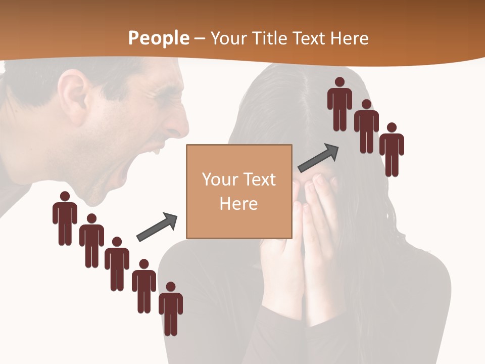 Grief Aggression Screaming PowerPoint Template