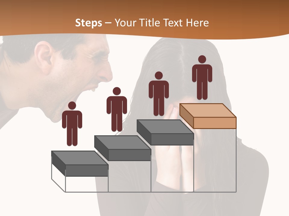 Grief Aggression Screaming PowerPoint Template