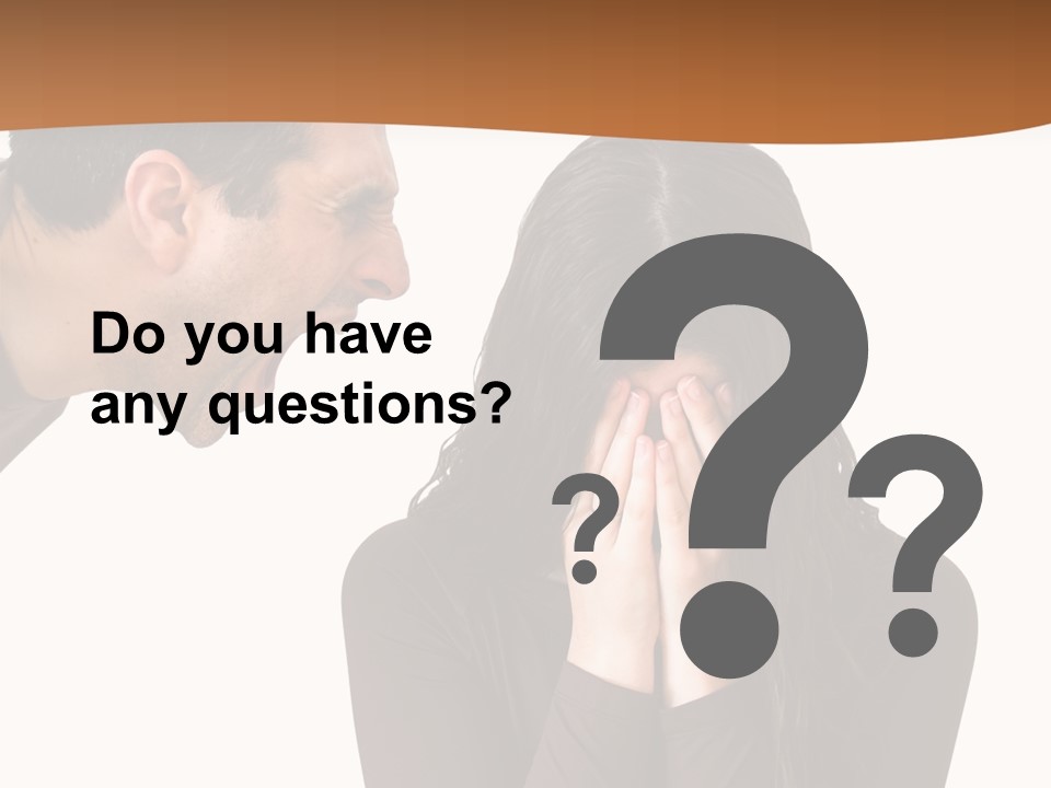 Grief Aggression Screaming PowerPoint Template