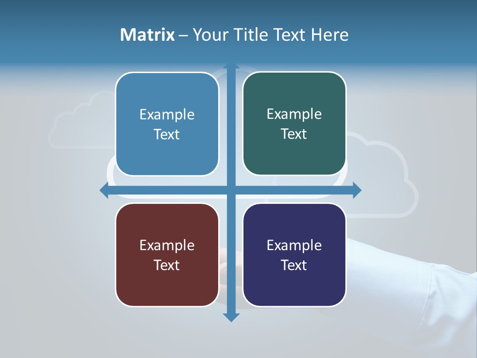 Man Technology Notebook PowerPoint Template