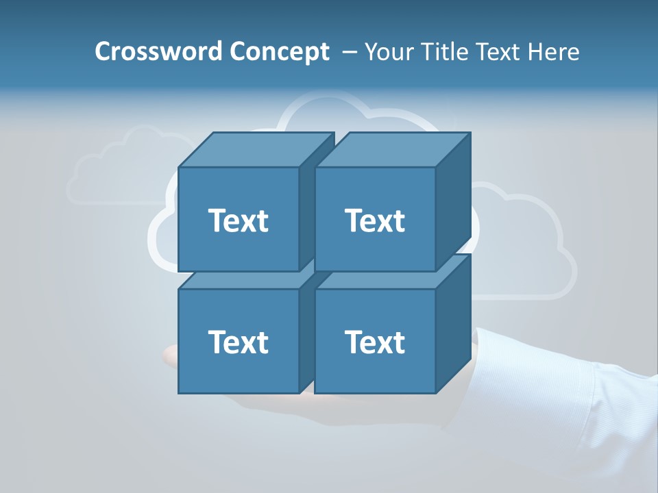 Man Technology Notebook PowerPoint Template