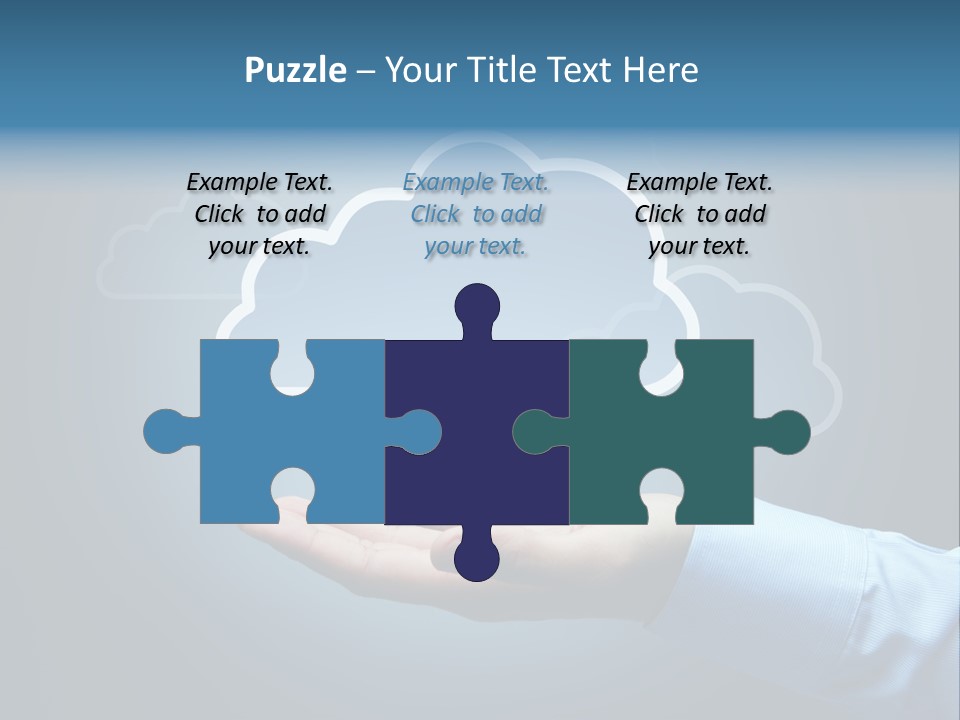 Man Technology Notebook PowerPoint Template