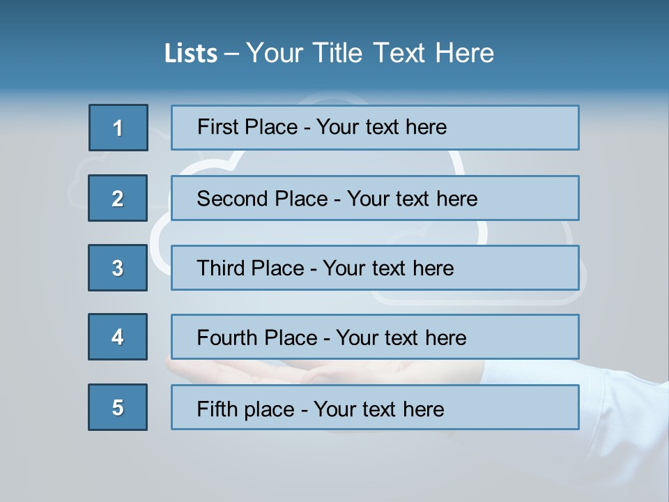 Man Technology Notebook PowerPoint Template