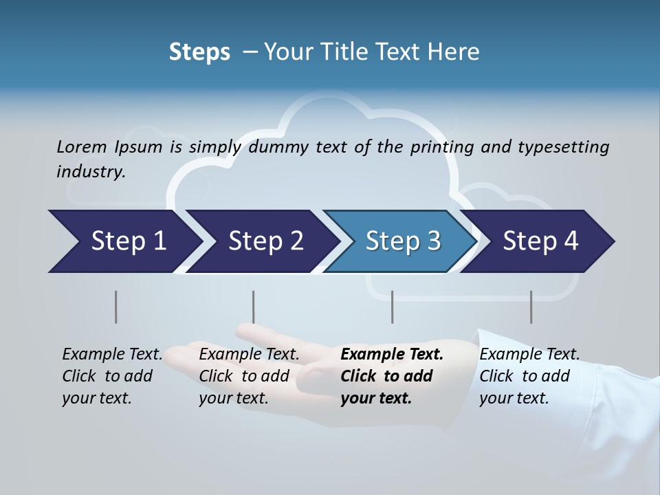 Man Technology Notebook PowerPoint Template