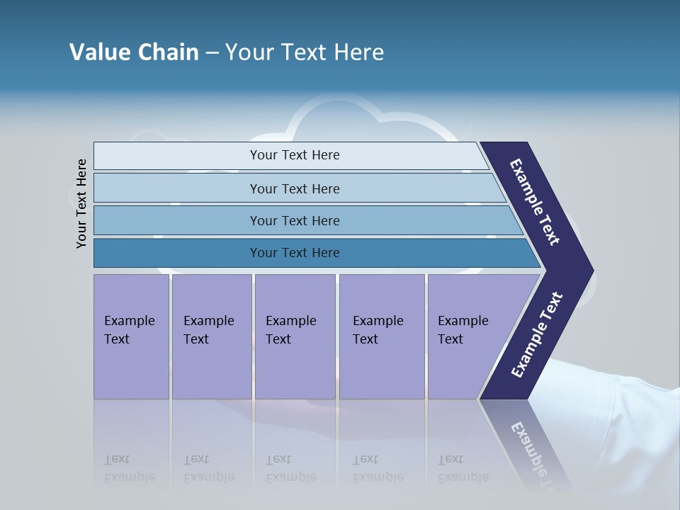 Man Technology Notebook PowerPoint Template