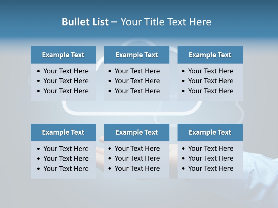 Man Technology Notebook PowerPoint Template