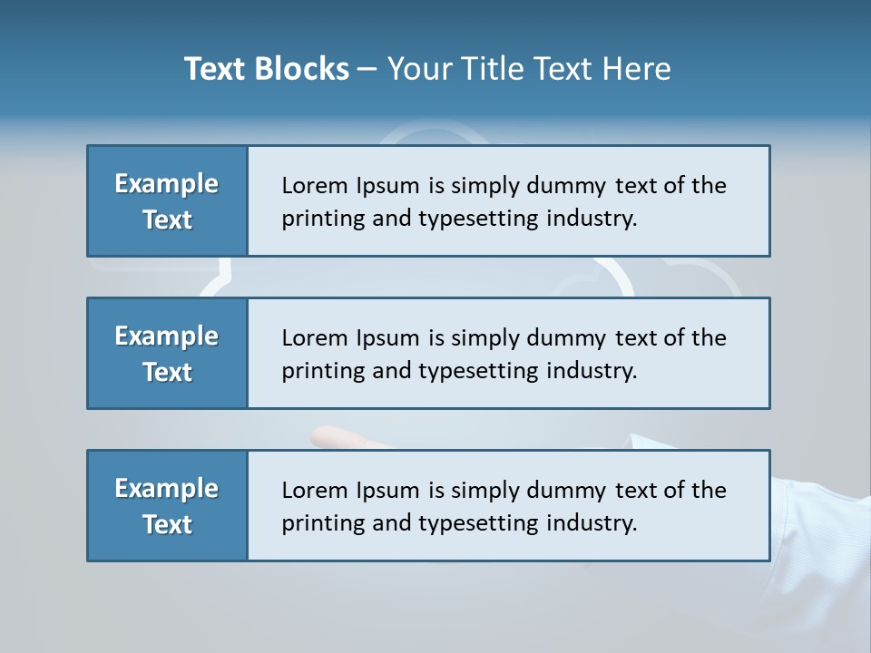Man Technology Notebook PowerPoint Template