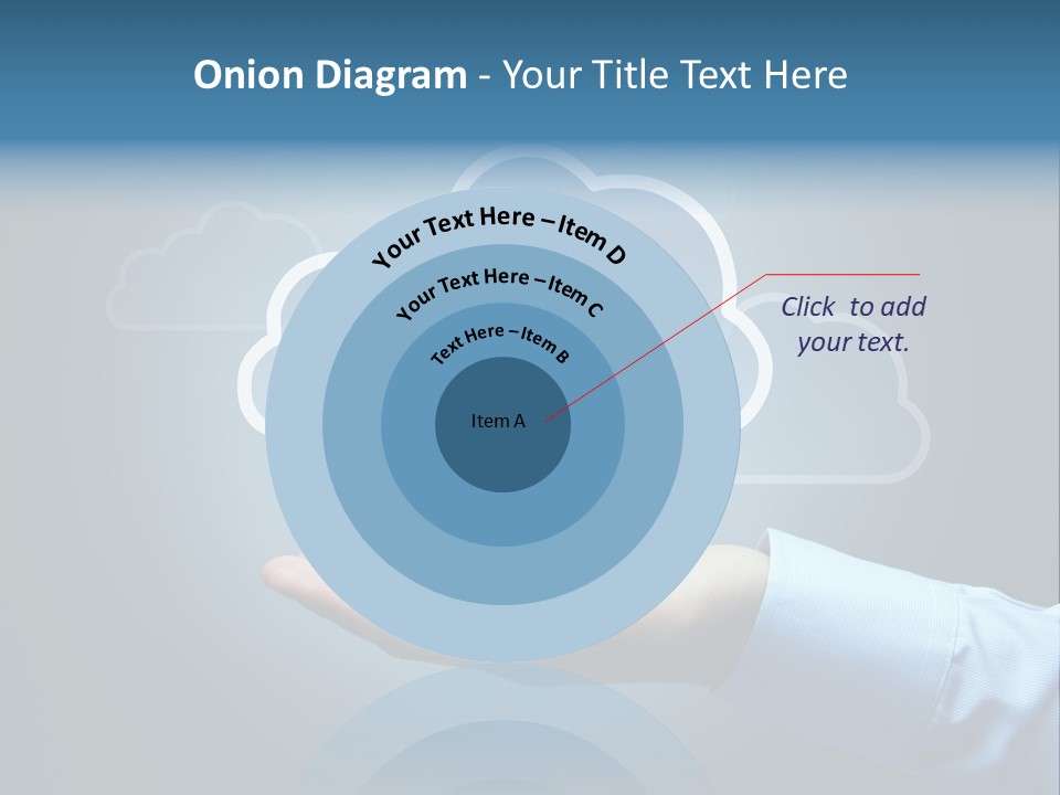Man Technology Notebook PowerPoint Template