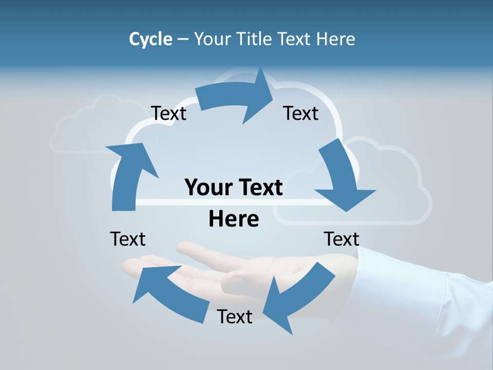 Man Technology Notebook PowerPoint Template