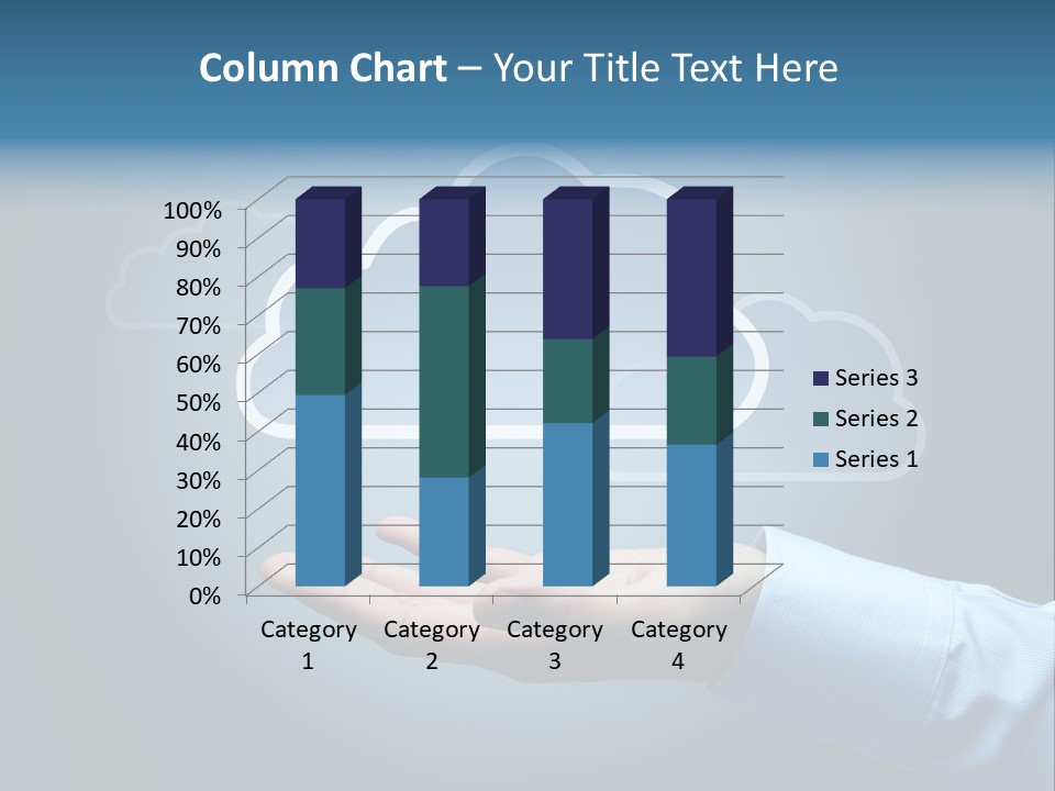 Man Technology Notebook PowerPoint Template