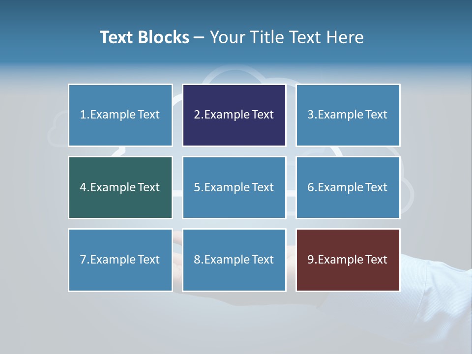 Man Technology Notebook PowerPoint Template