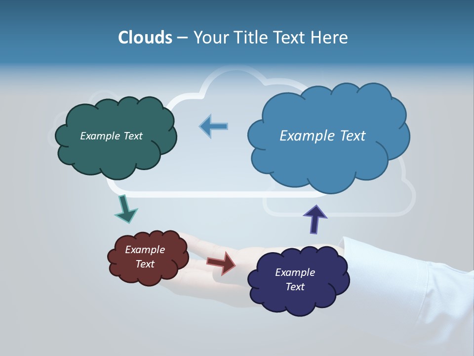 Man Technology Notebook PowerPoint Template