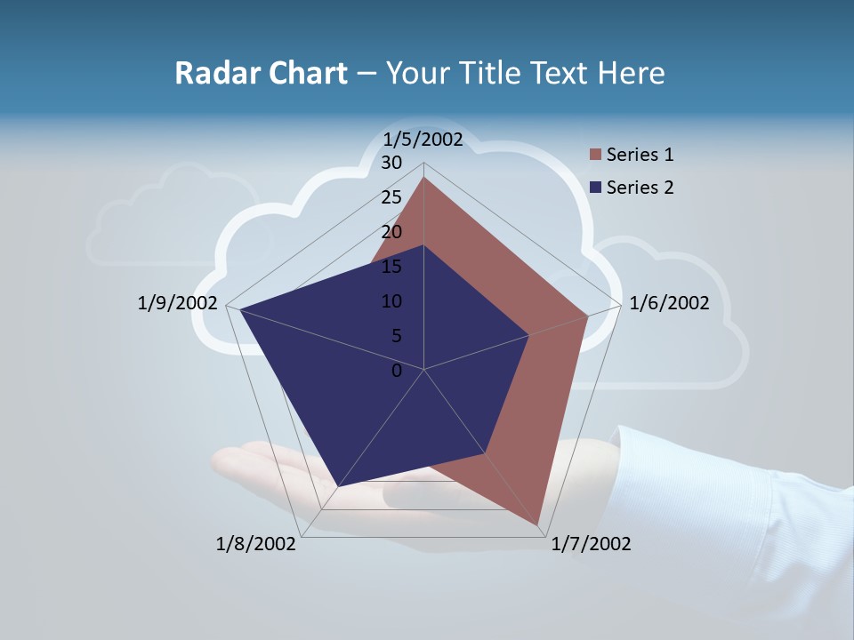 Man Technology Notebook PowerPoint Template