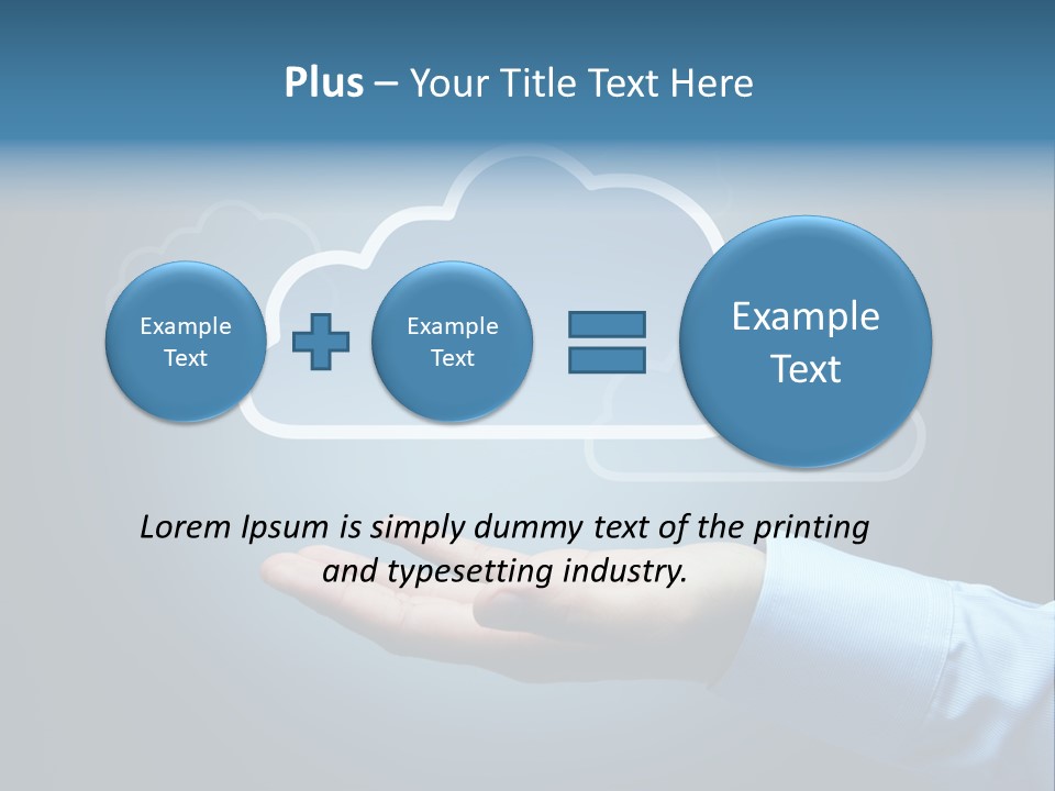 Man Technology Notebook PowerPoint Template