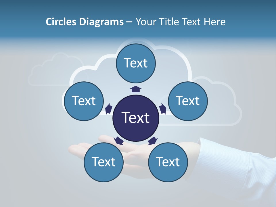 Man Technology Notebook PowerPoint Template