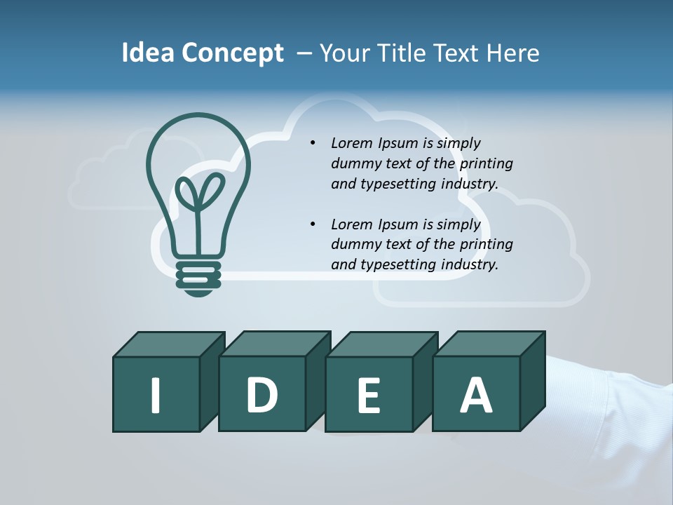 Man Technology Notebook PowerPoint Template